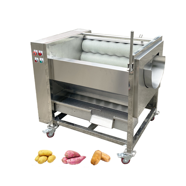 cassava washing and peeling machine