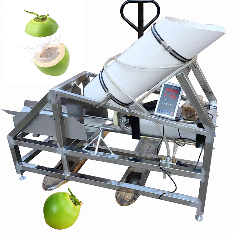 young coconut cutting machine
