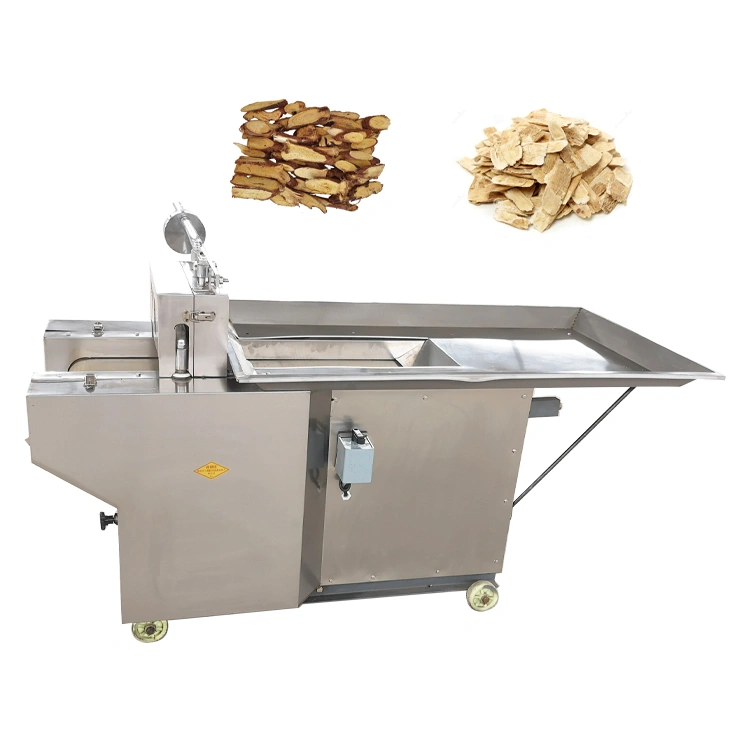 herb root slicing machine