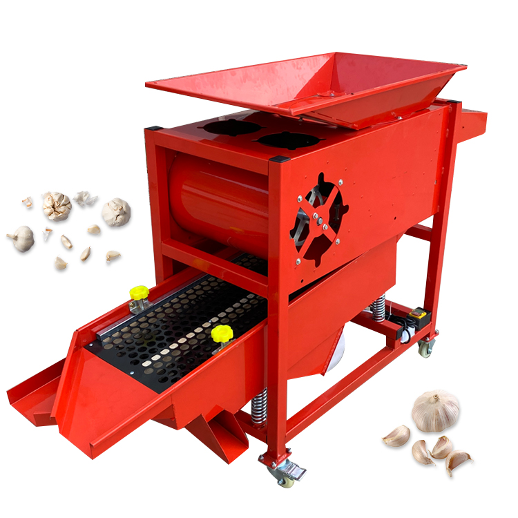 garlic bulb breaking machine