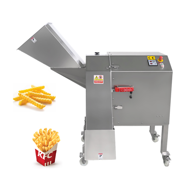 wave potato chip cutter machine