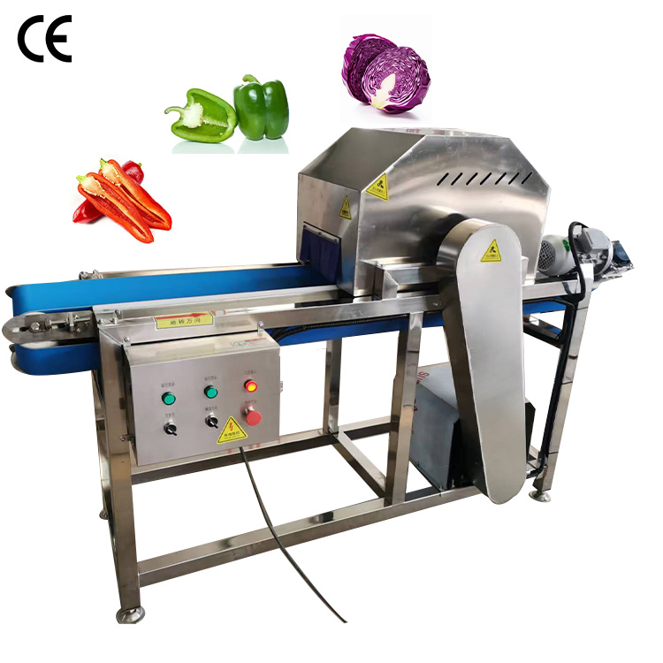 vegetable half cutting machine