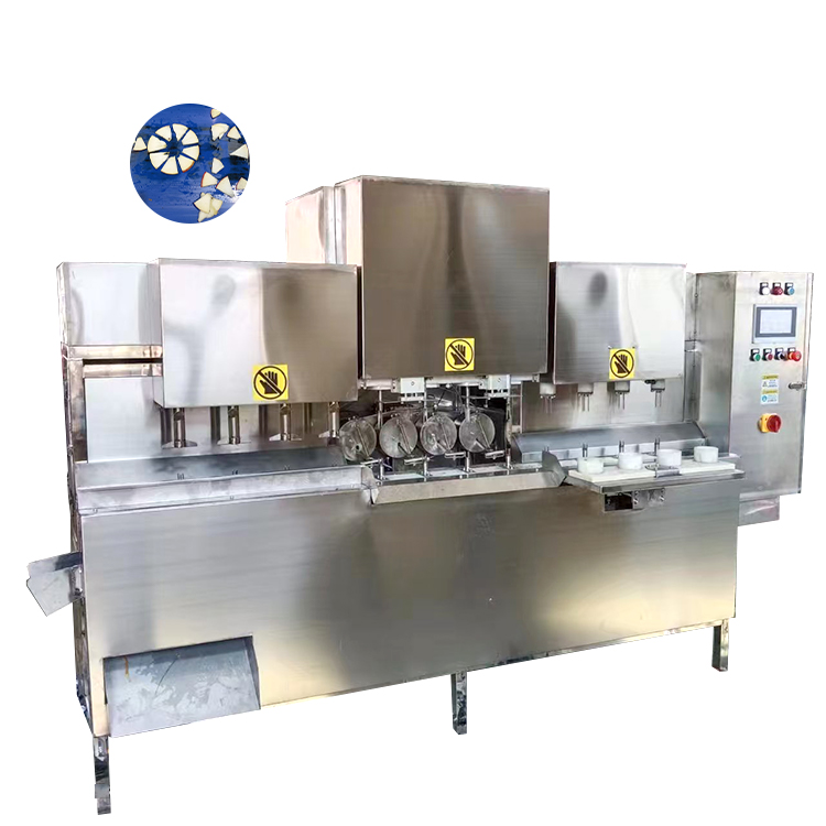apple peeling coring slicing machine