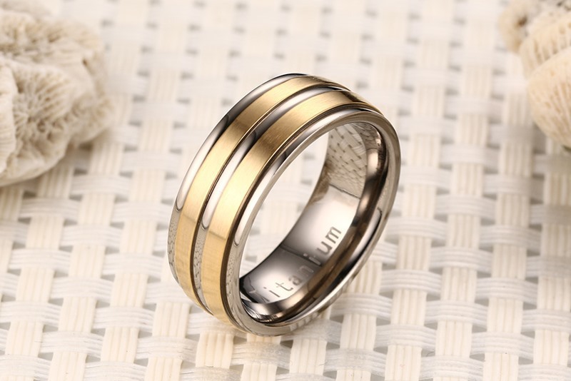 black titanium ring