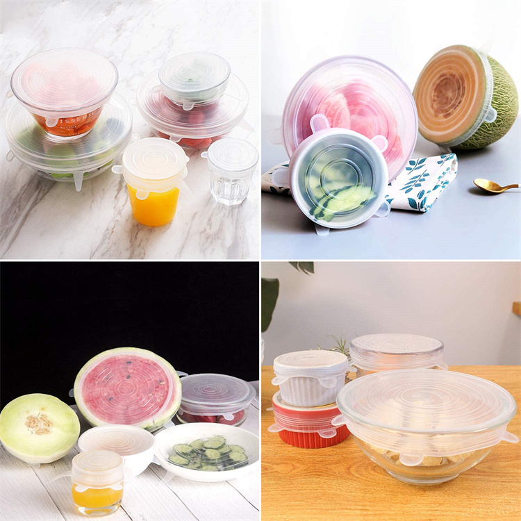 silicone stretch lids