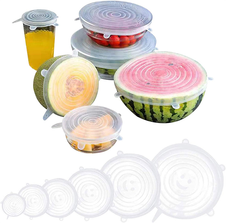 silicone stretch lids