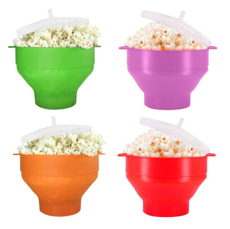 silicone popcorn popper