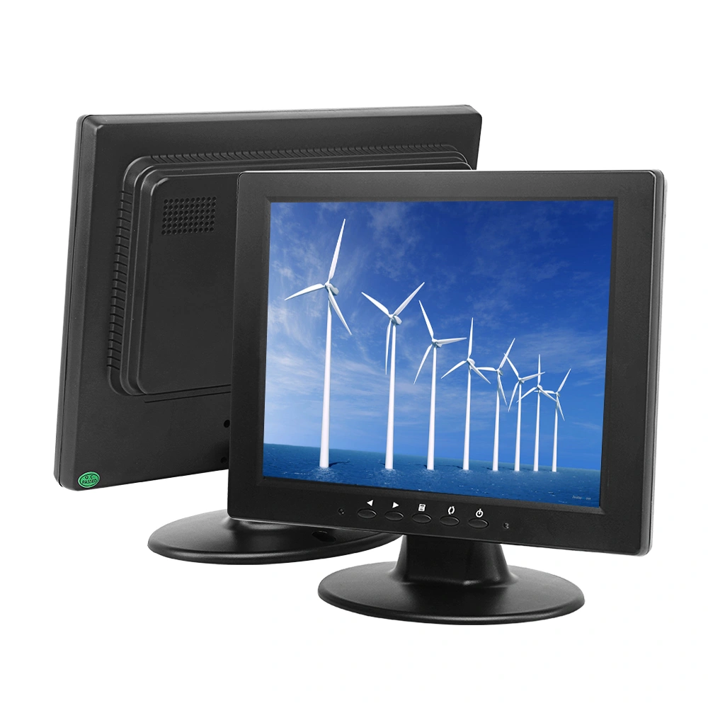 12V Dc Input Industrial Touch Screen Capacitive Computer Desktop 10.4 Inch Tft Lcd Tv Monitor