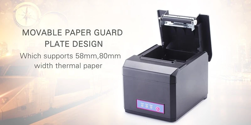 80mm thermal order printer with auto cutter