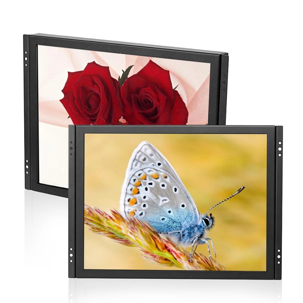 Hot 4:3 Screen 8 10 12 15 17 inch Touch Open Frame LCD Monitor