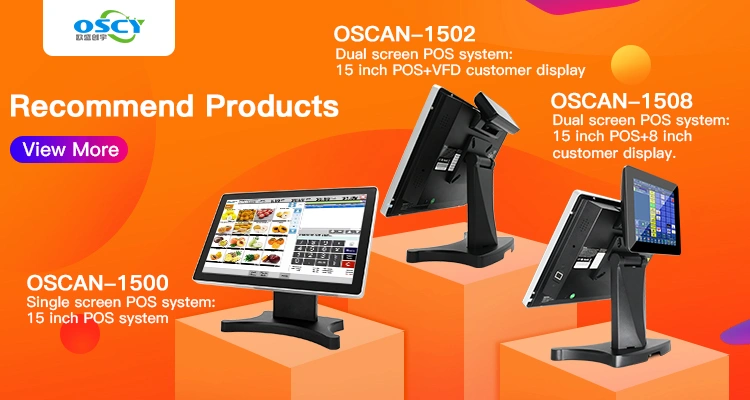 15 inch POS system/ All-in-one/POS hardware cashier machine/point of sale system