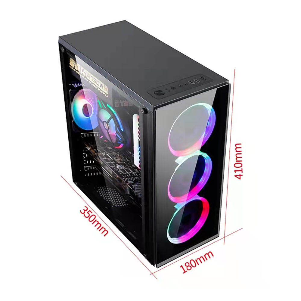 Complete set of desktop computers