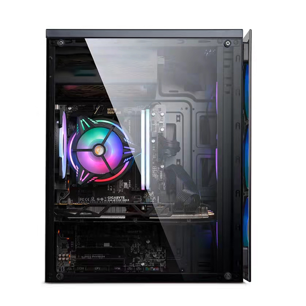 Complete set of desktop computers