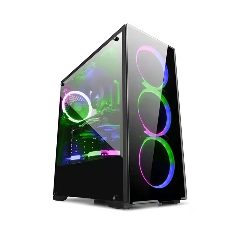 Complete set of desktop computers