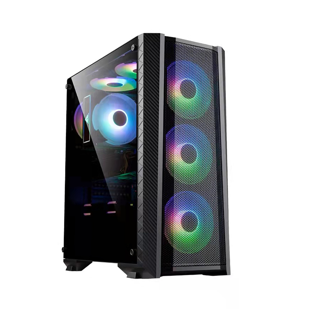 Complete set of desktop computers