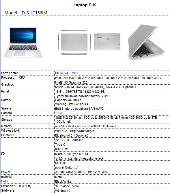 portable notebook computer