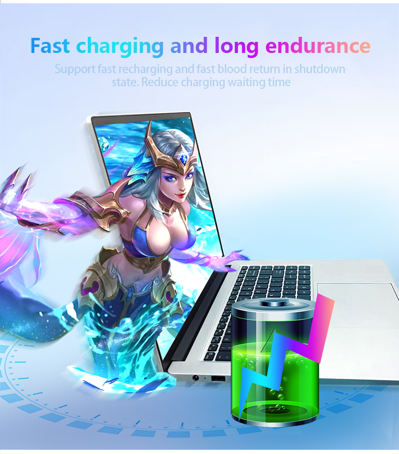 Thin office laptop