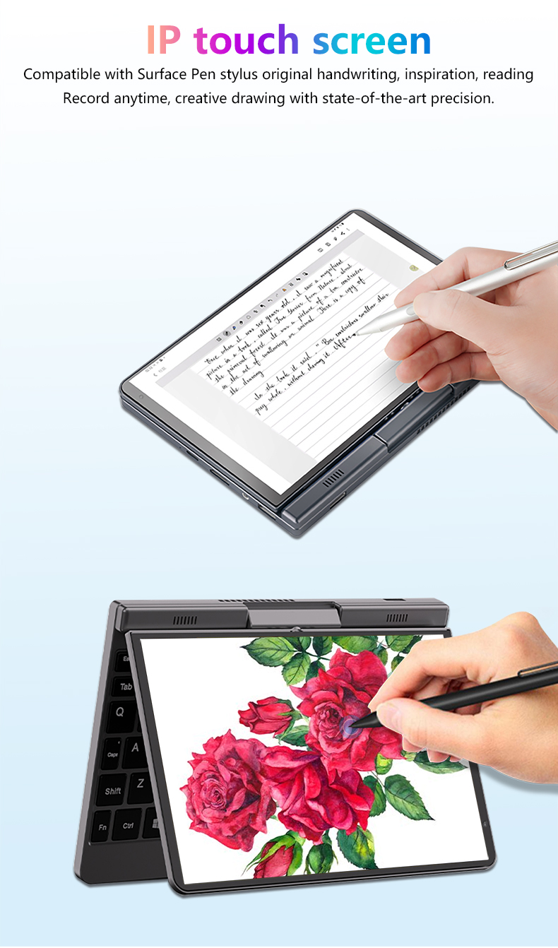 Rotate 360 Degrees notebook computer