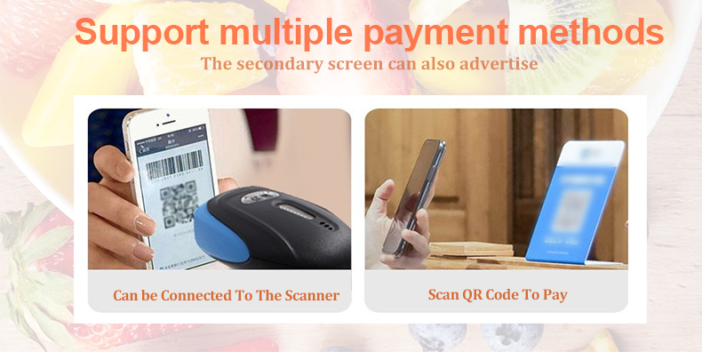 Cash register weighing identification