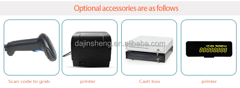 cash register fast food snacks