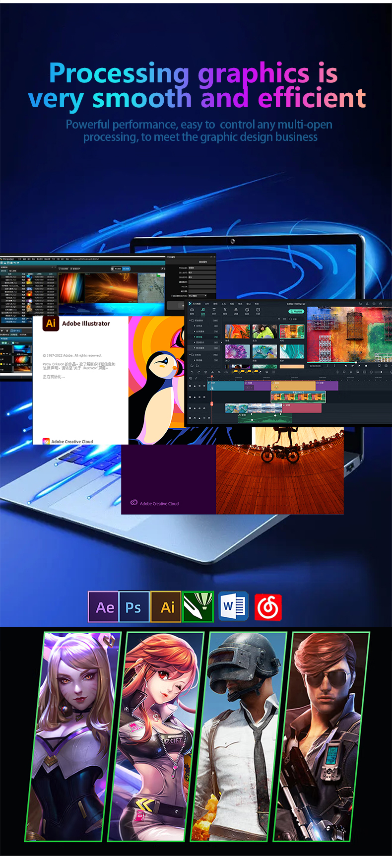 Student And Business Laptop