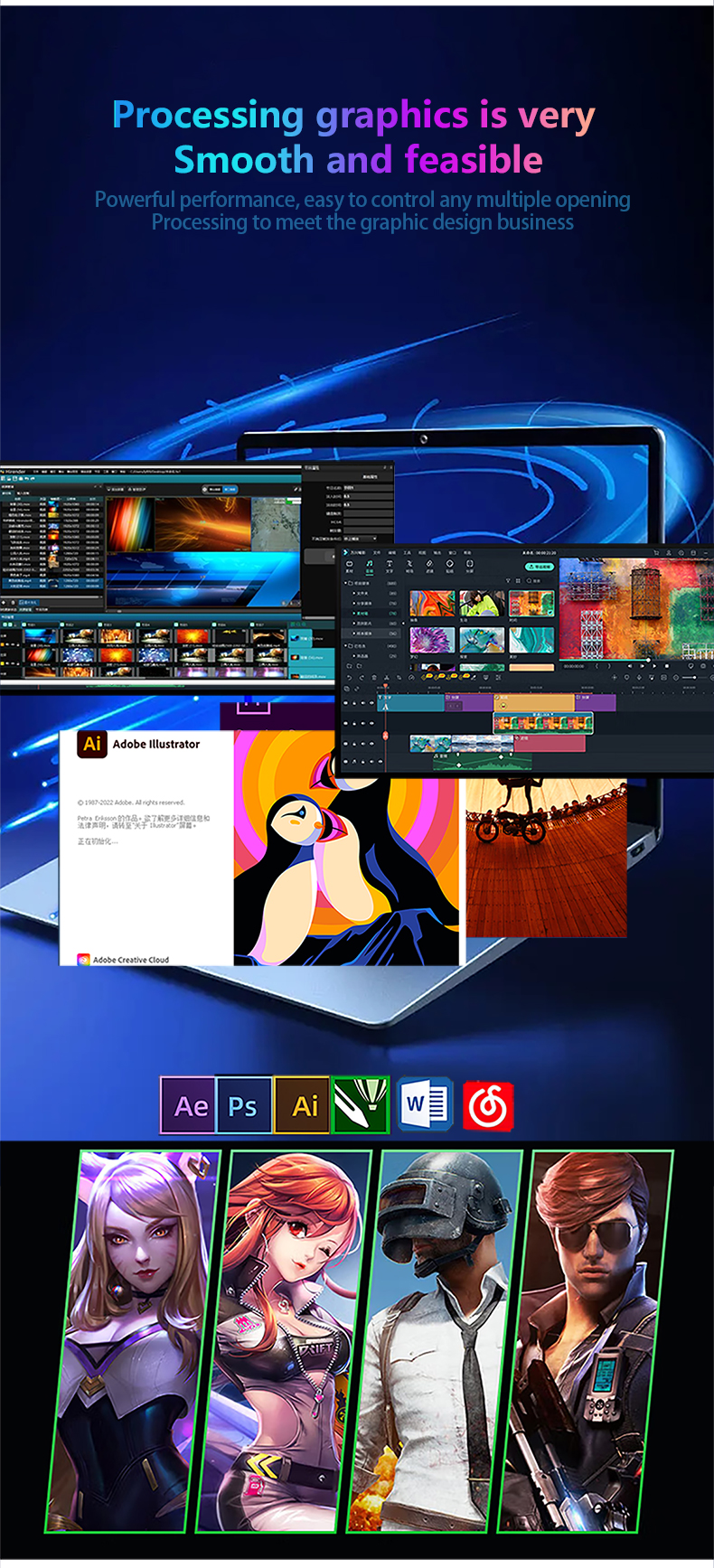 Business Office Laptop