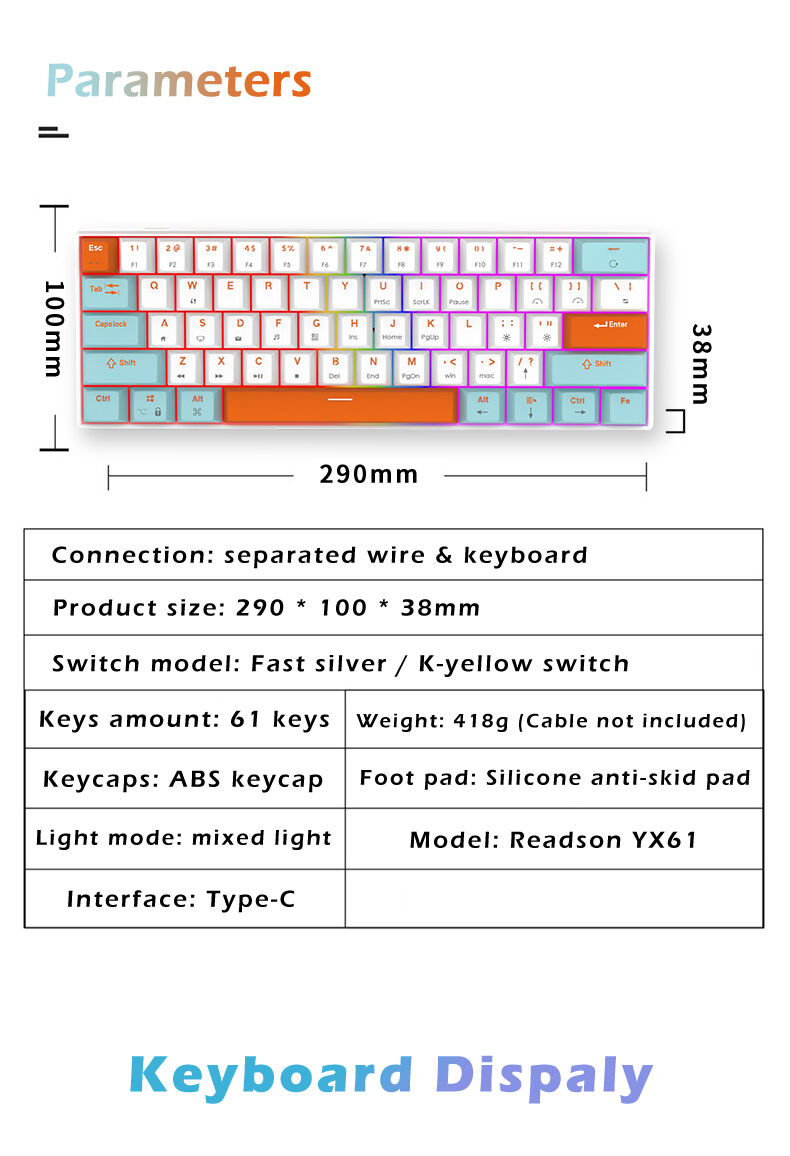 Mechanical Laptop Keyboard