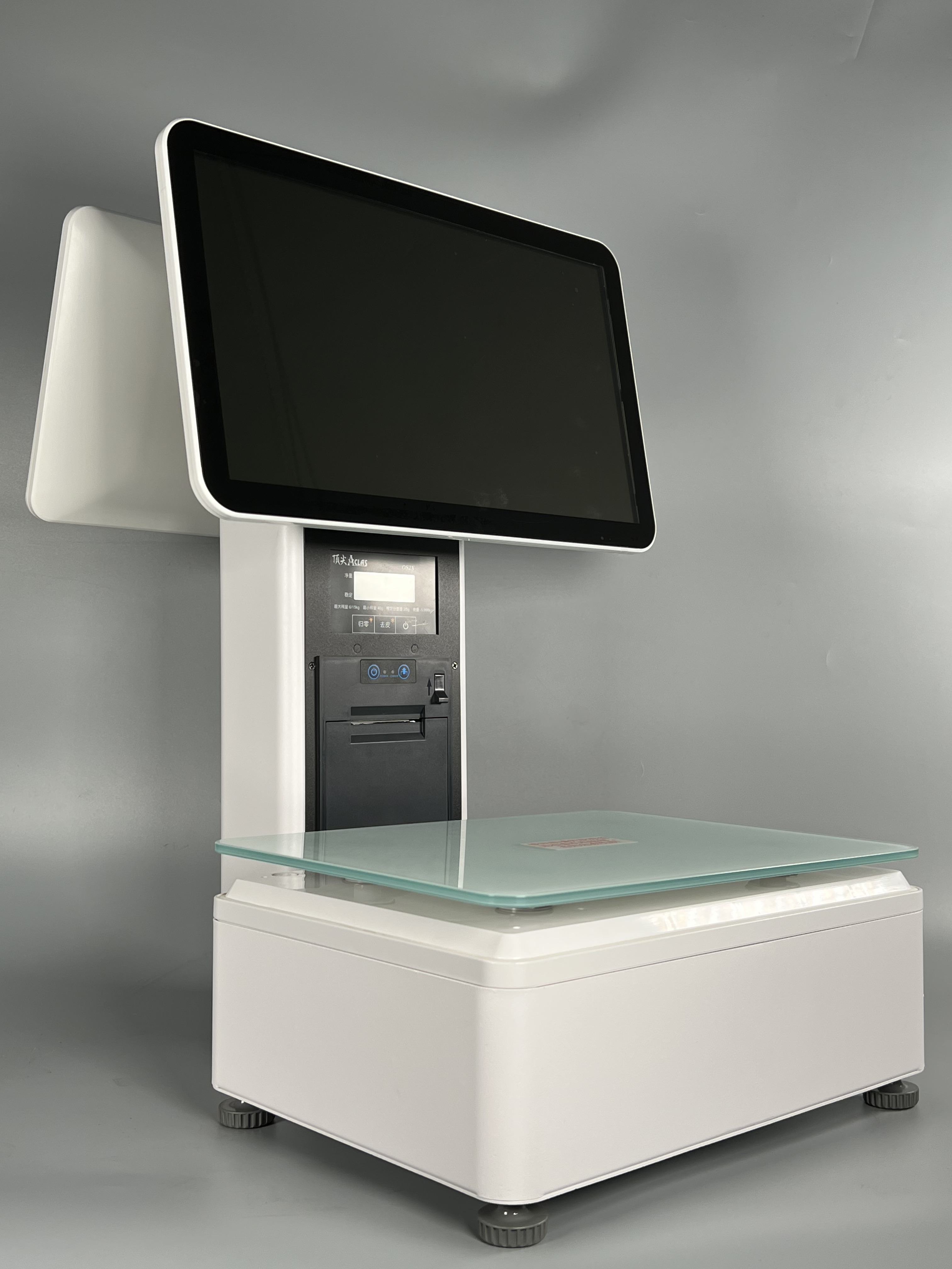 Cash register and weighing machine