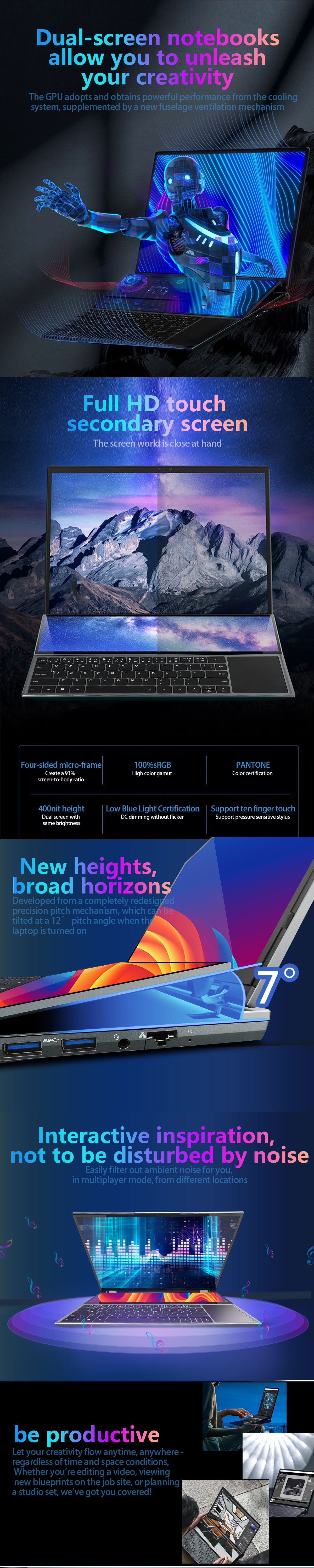 notebooks tablets