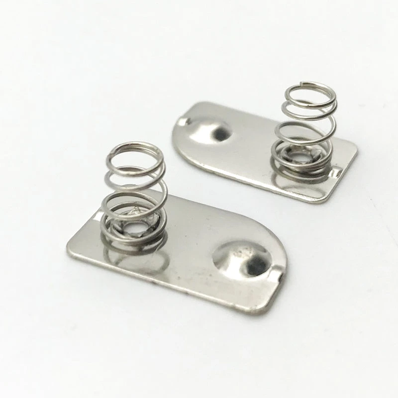 Precision Sheet Metal Stamping Tab Connector / Battery Terminal For PCB