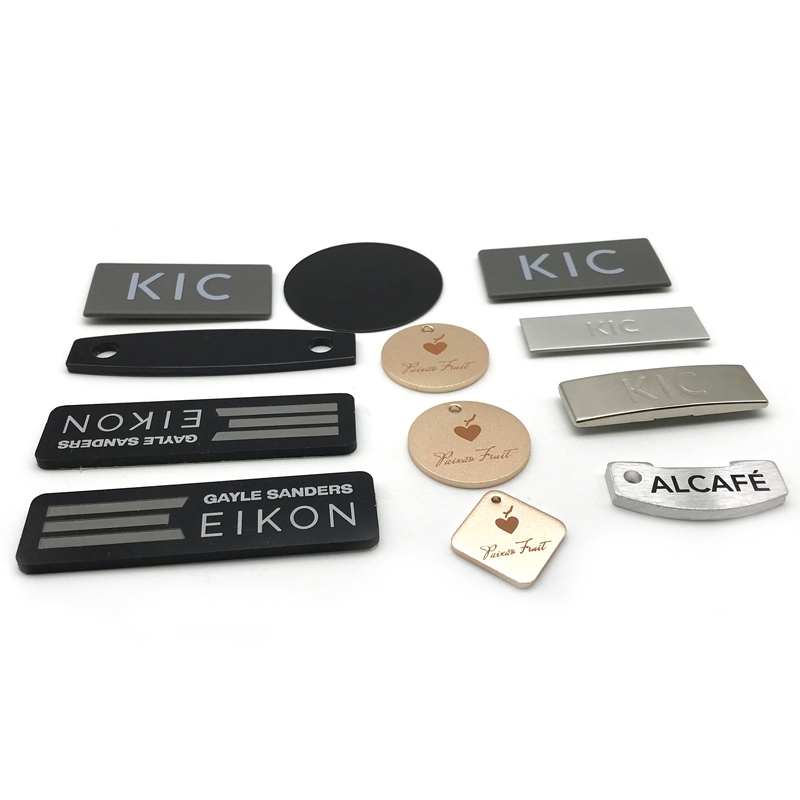 Custom Flat Sheet Metal Blank / Brass / Aluminum /stainless steel Logo Name Plate Tag