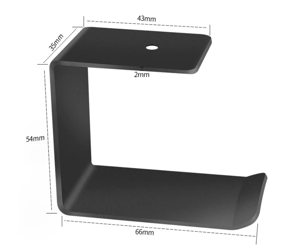 Wholesale Anodized Aluminum Headphone Holder / Bracket Inventory