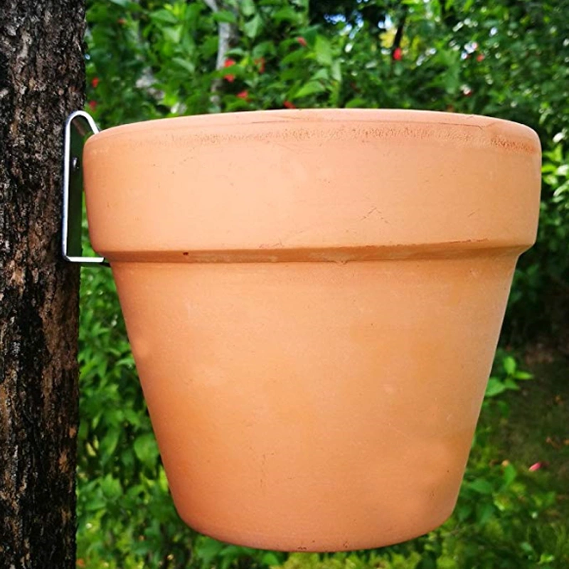 Wholesale Standard Size Zinc Plated Metal Steel Terracotta Flower Pot Clip