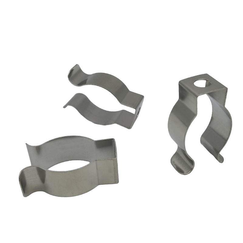 Custom U Shape 304 Spring Steel T8 Clip / Clamp For Led And Lamp