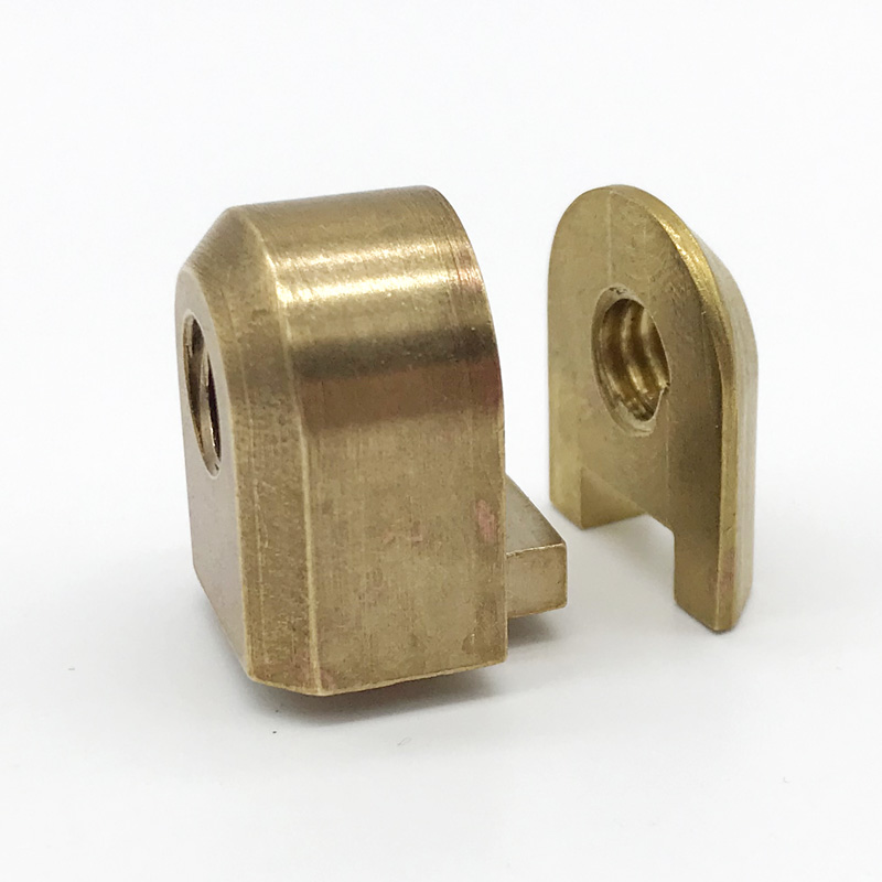 OEM Precision CNC Milling Machined / Turning Brass Coupler Parts