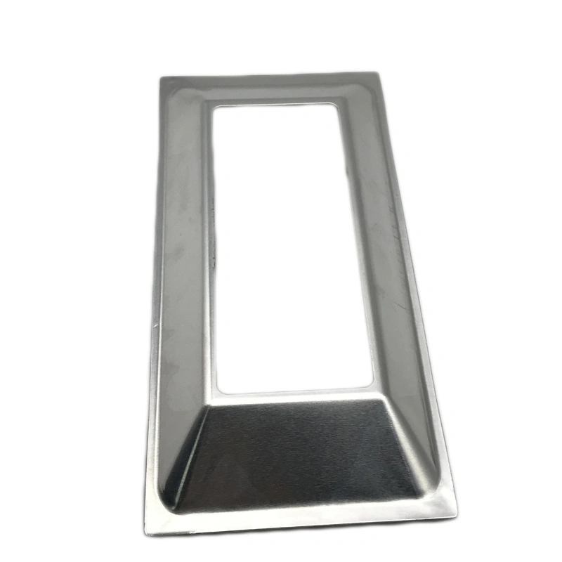 Custom OEM Flat Sheet Metal Aluminum Led Light / Cob Reflector Cover