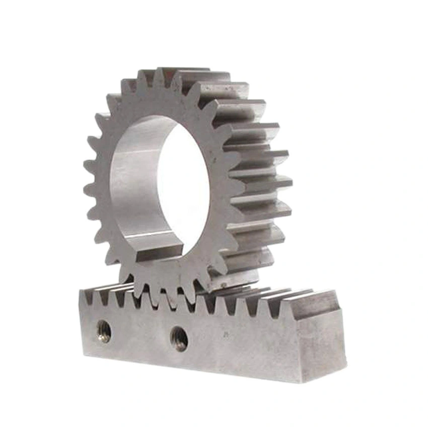 Custom Precision CNC Machined Aluminum / Stainless Steel Pinion Rack Gear