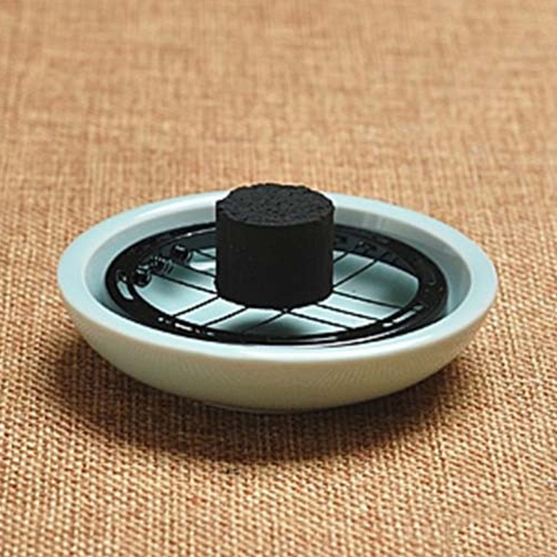 Hot Sell Sheet Metal Stamping Gold Plated Steel / Brass Incense Burner Holder