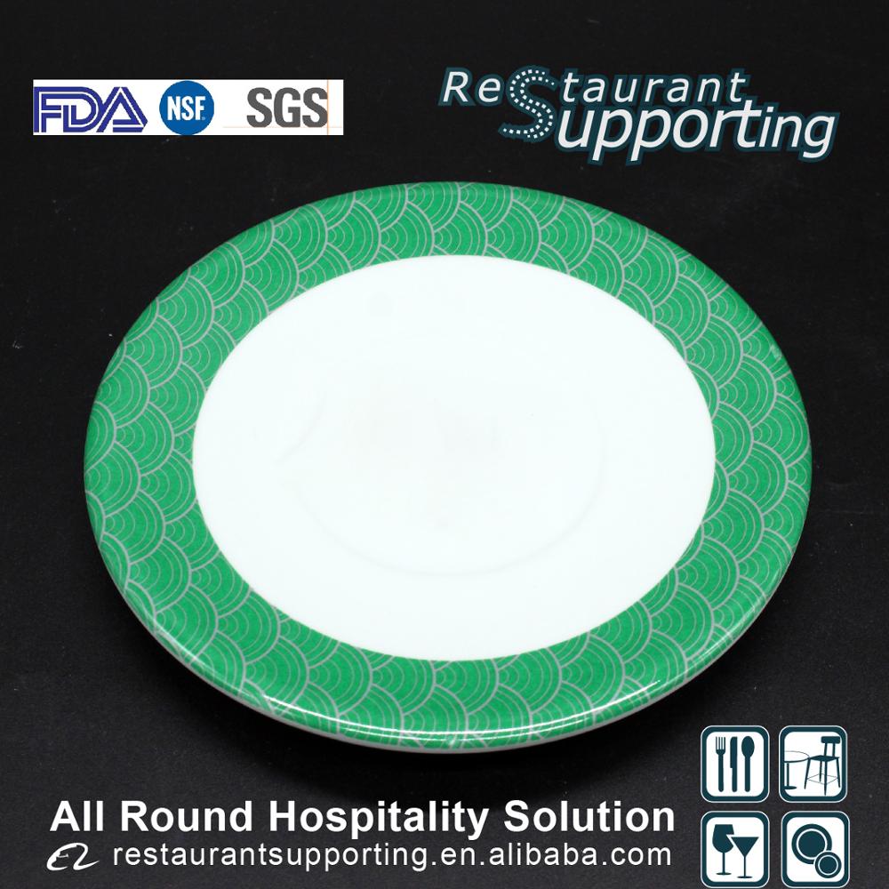 Wholesale Sushi restaurant round melamine wares
