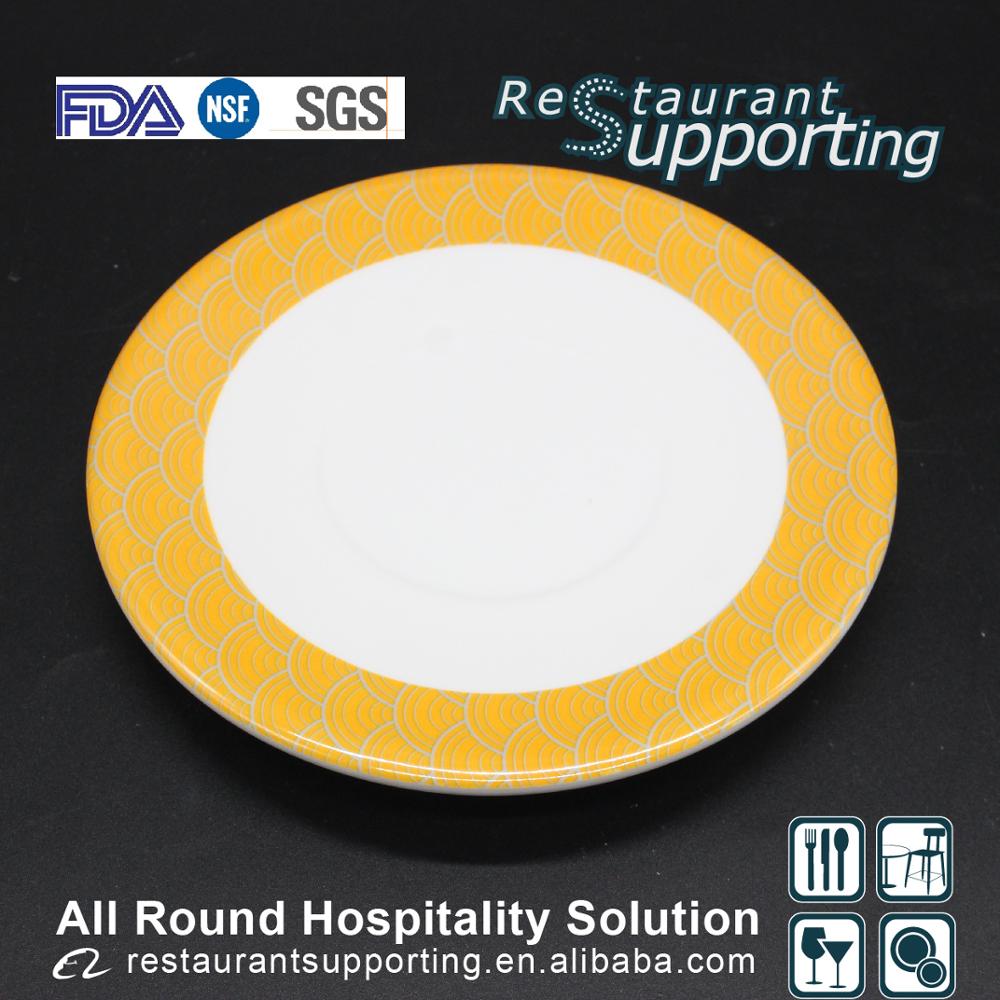 Wholesale Sushi restaurant round melamine wares
