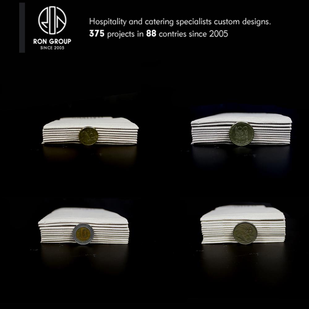 Hot selling restaurant color printed 2ply disposable serviette napkin