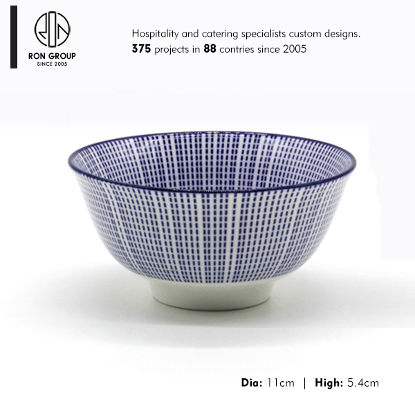 Guangdong restaurant supplier food grade 11cm round porcelain bowl
