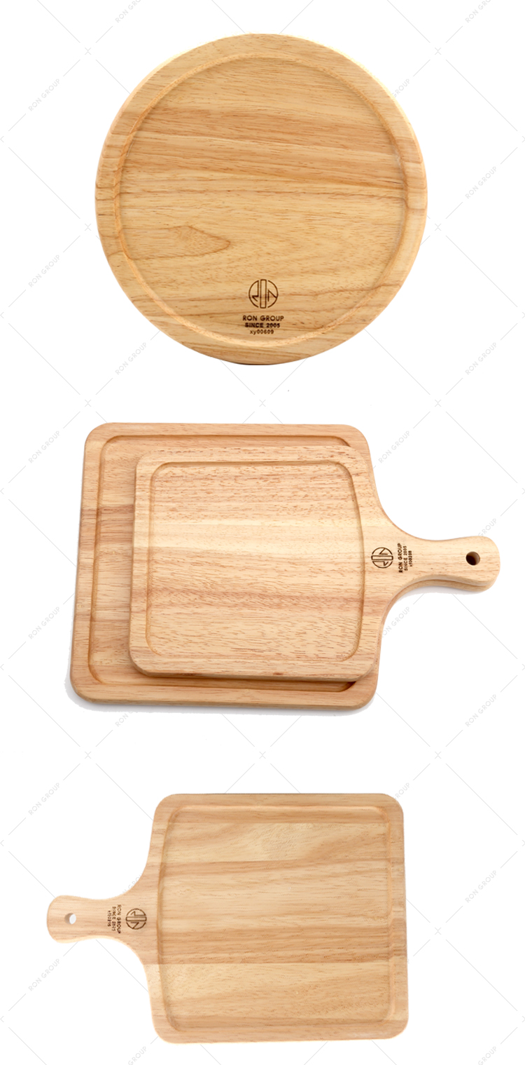 Custom restaurant pizza cutting board wooden food serving board