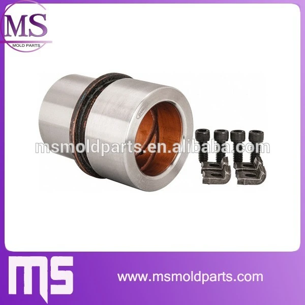 Dayton Lamina - 2 Inch Inside Diameter x 3-5 8 Inch Overall Length, Steel, Bronze Plated Die and Mold Shoulder Bushing.jpg