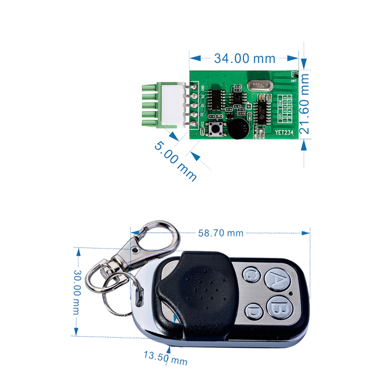 Glass Door Receiver Module