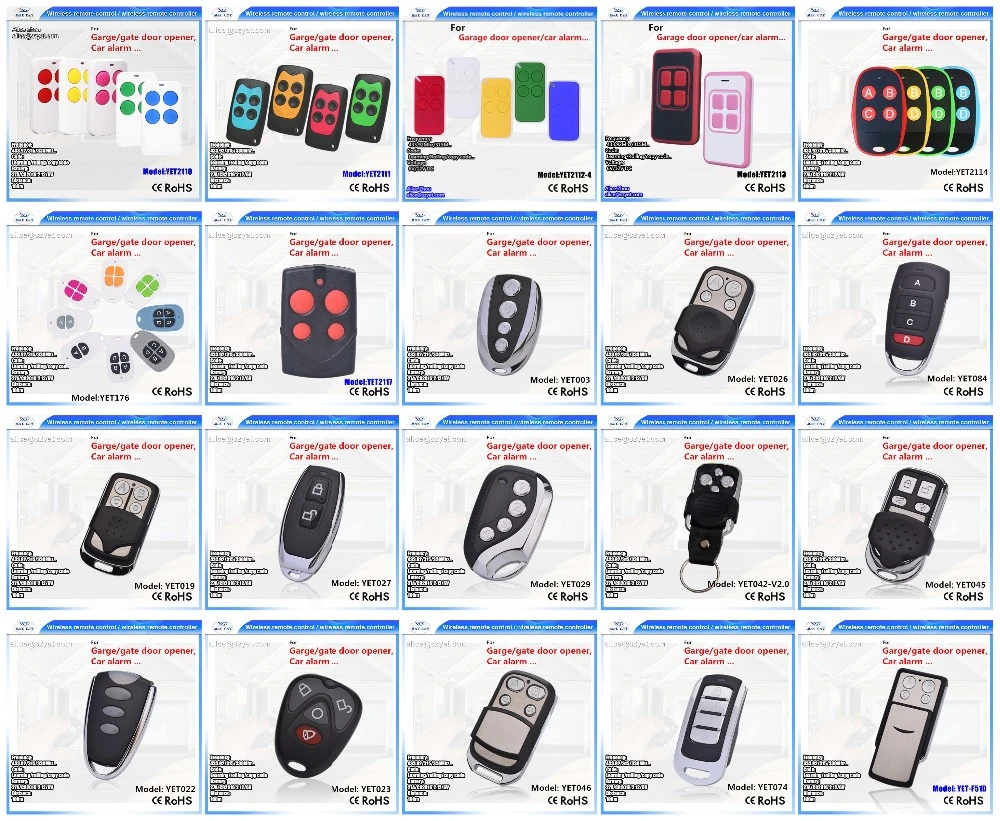 YET2205 Universal Wireless Clone Remote 18 Brands Remote Duplicator for Car