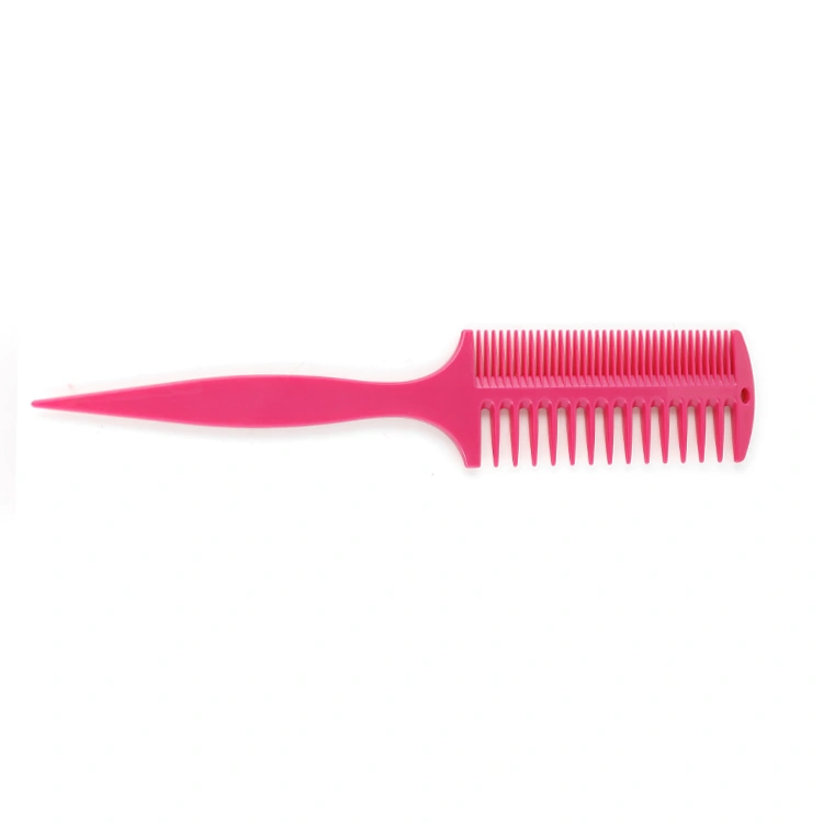 Xinlinda brand wholesale custom color logo anti static teasing rat tail comb