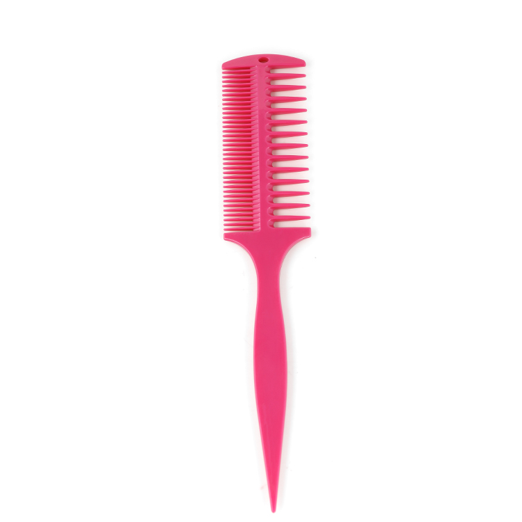 Xinlinda brand wholesale custom color logo anti static teasing rat tail comb