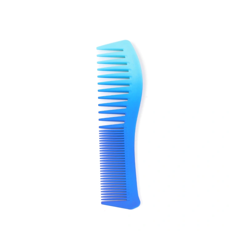 Xinlinda brand demand products New design portable soft popular blue color ABS plastic material hair comb