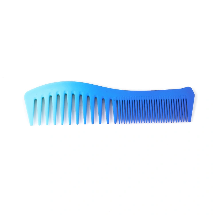 Xinlinda brand demand products New design portable soft popular blue color ABS plastic material hair comb